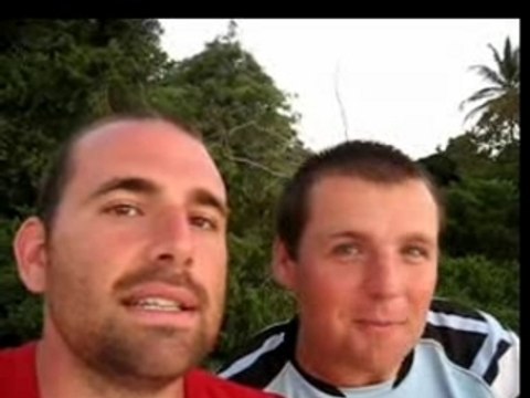 Coucher de soleil sur l'île d'Inhanca