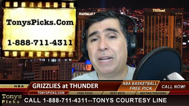 Oklahoma City Thunder vs. Memphis Grizzlies Pick Prediction NBA Pro Basketball Odds Preview 2-28-2014