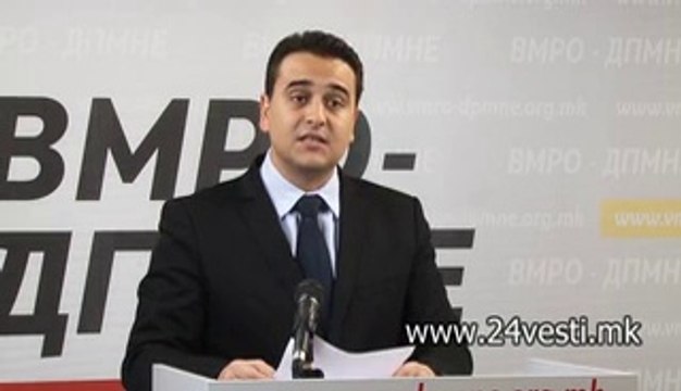 IZJAVA VMRO SASO LAZAROVSKI