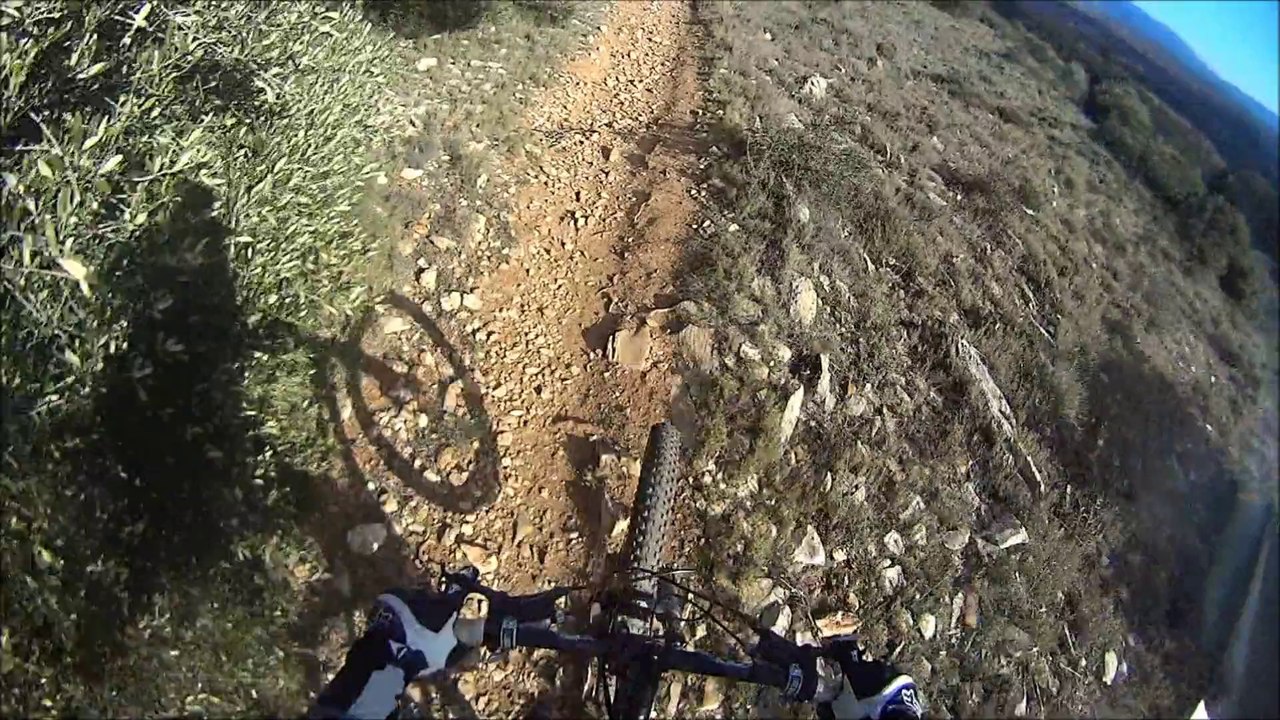 Sortie vtt castelnou 22.02.2014