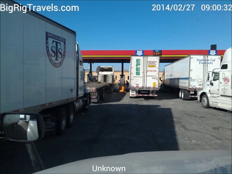 13 BigRigSteve's turbulent  trip on the 2014/02/27 recorded of 'Chicago,IL' up to the vicinity to 'Ann Arbor, MI”