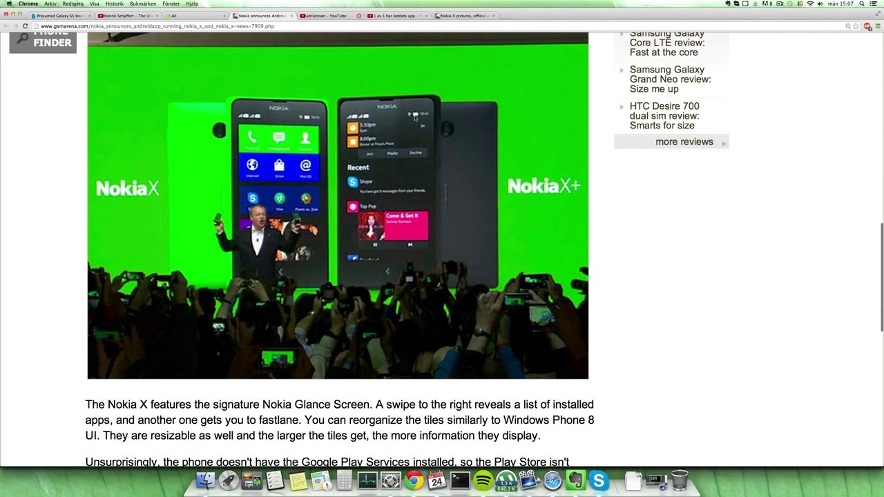 NEW Nokia X, X  & XL Android Smartphones First Pictures & Specs!