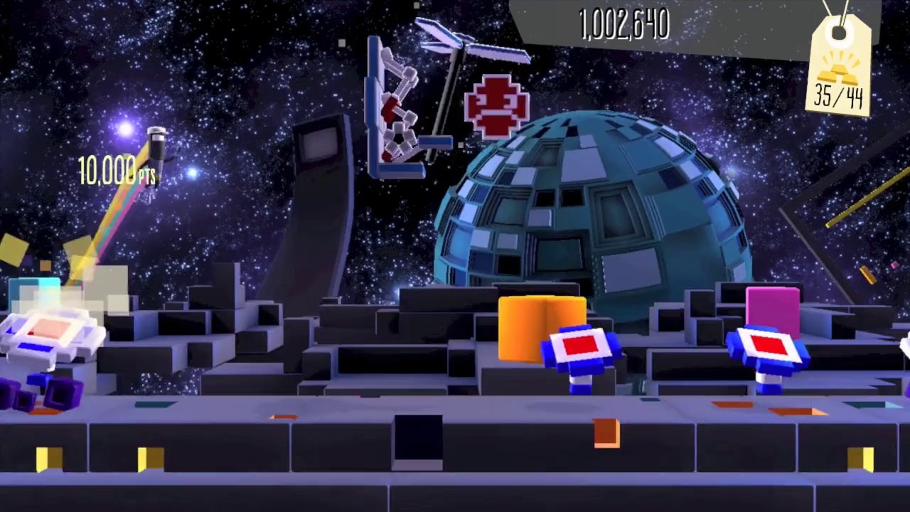 Bit Trip Runner 2-Perfect hard-5º World