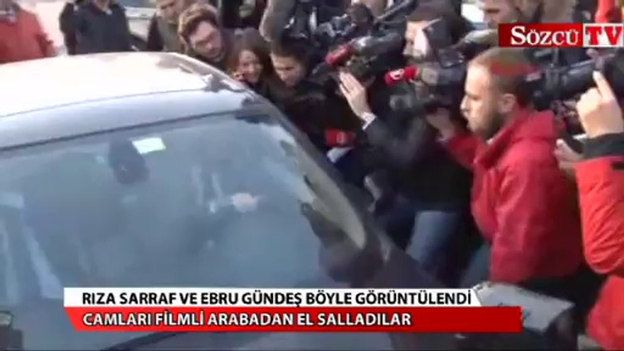 Ebru Gündeş ve Rıza Sarraf böyle görüntülendi