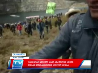Cajamarca: Disminuyen detractores de Proyecto Minero Conga 27 02 14
