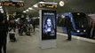 High-Tech Shampoo Ad Makes Waves in Swedish Subway Station