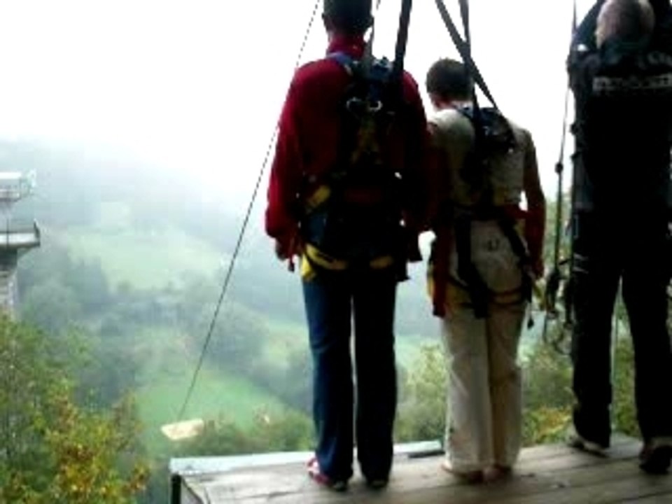 scable tyrolienne 400m 100 km/h