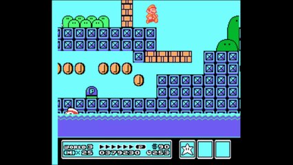 Super Mario bros 3 (NES) 100% walkthrough Episode 3