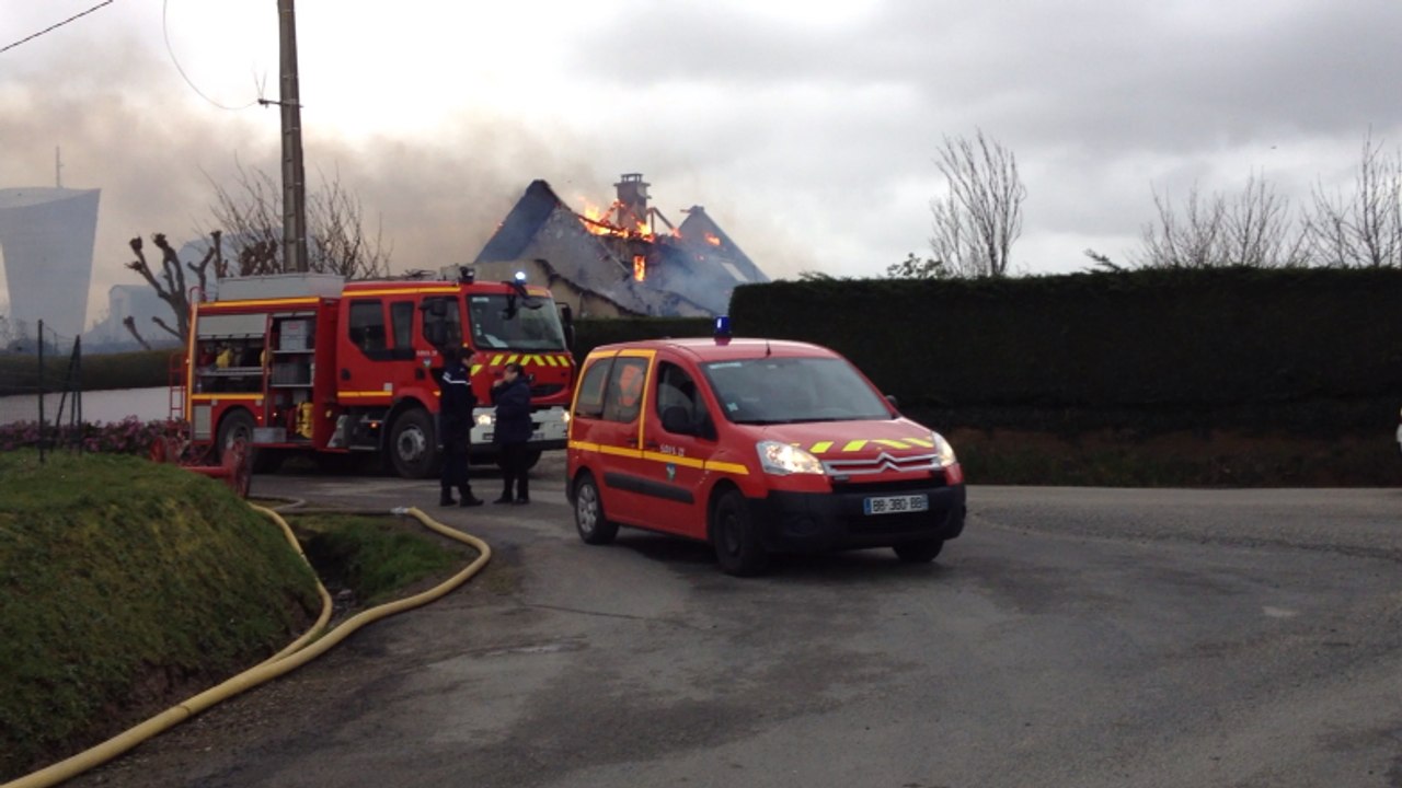 Violent incendie