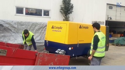 ERKE Dış Ticaret ltd., CompAir C115 - 12 Diesel Portable Compressor - Teknofor