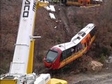 Train des Pignes: les rames accidentées retirées du site - 28/02