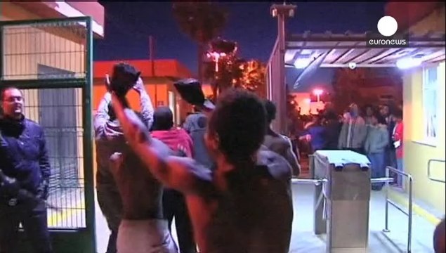 African migrants storm border into Spain's Melilla