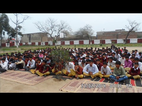 Muhammad Aslam Nawab's Address at Govt. High School Ban Bajwa