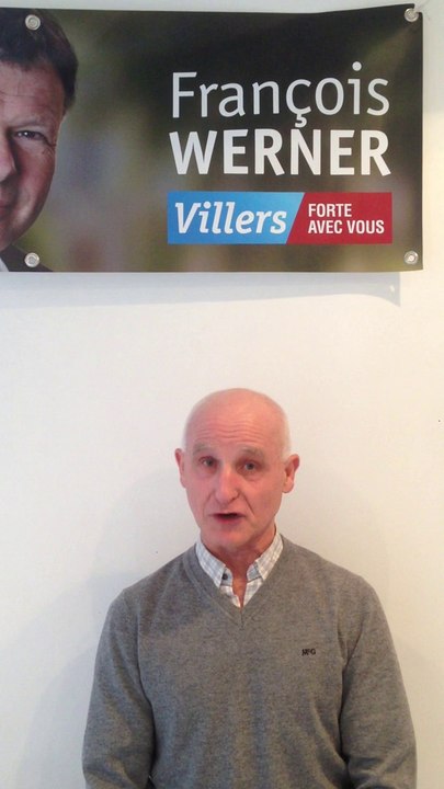 Daniel Lombard - candidat sur la liste Priorité Villers - François Werner