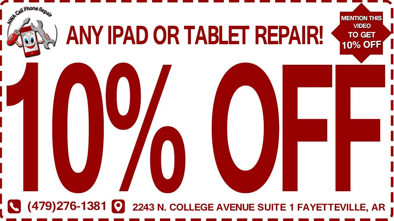 Ipad Repair Fayetteville, AR - (479)276-1381  - NWA Cell Phone Repair