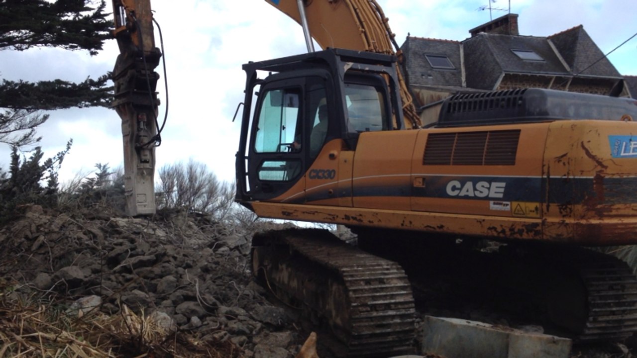 Lundi, le chantier de démolition démarre