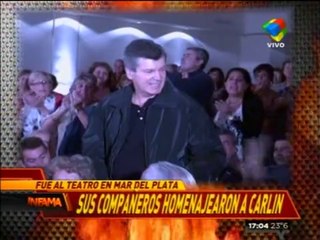 pronto.com.ar Carlín Calvo homenajeado en 'Sé Infiel y no mires con quien'