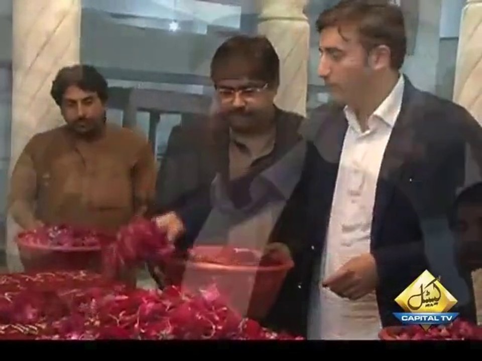 Chairman PPP Bilawal Bhutto Zardari Garhi Khuda Bux visit 2014