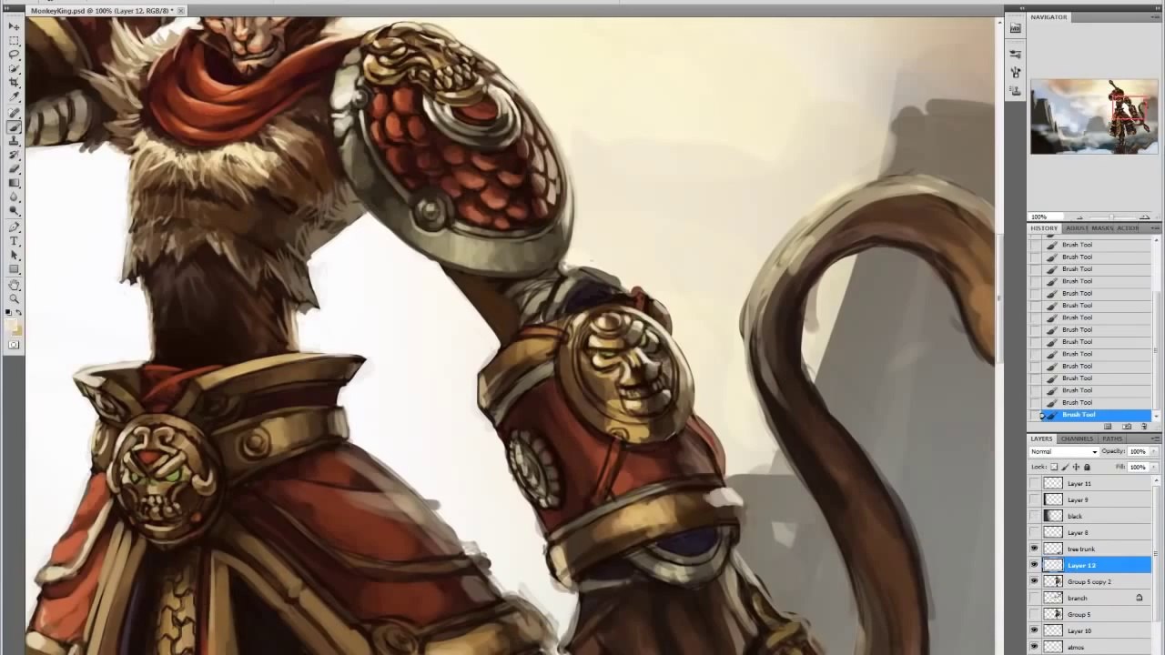 League of Legends Wukong The Monkey King Art Spotlight Trailer