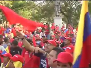 MARCHA EN LA PLAZA BOLÍVAR POR LA PAZ Y LA VIDA (26-02-14)