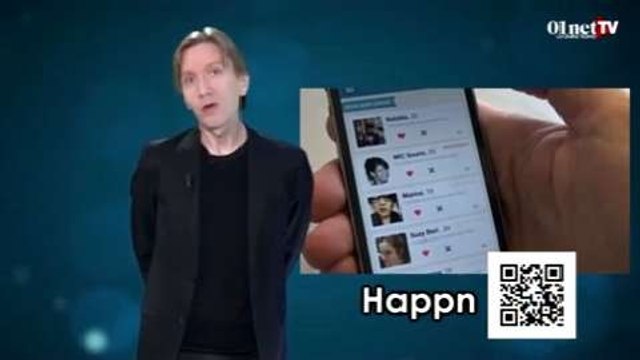 Happn : Une application ludique pour faire des rencontres - Le test de l'appli smartphone par 01netTV