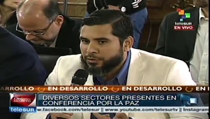 Comunidad islámica de Venezuela presente en Conferencia de Paz