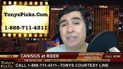 Rider Broncs vs. Canisius Golden Griffins Pick Prediction NCAA College Basketball Odds Preview 2-28-2014