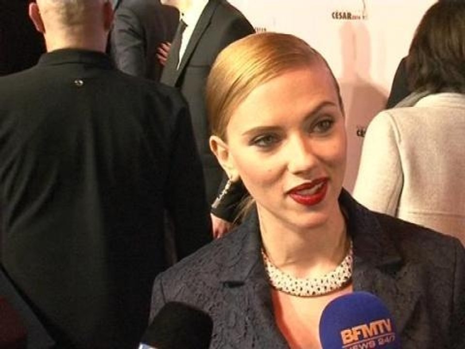 Scarlett Johansson se "sent fabuleuse grâce au cinéma français" - 28/02