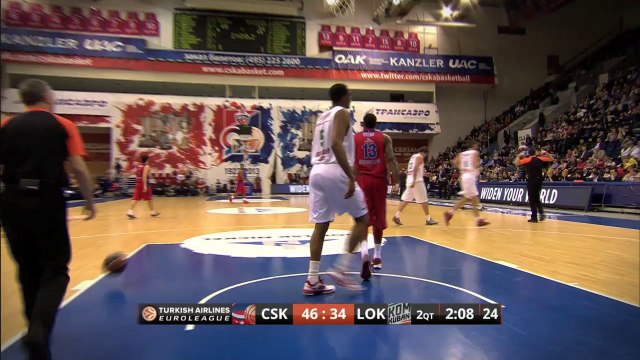 Dunk of the night: Derrick Brown, Lokomotiv Kuban Krasnodar