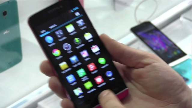 MWC 2014 : Vidéo du Wiko Wax, un quad core sur Tegra 4i