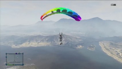 GTA V - La montagne de la mort et la chasse à l'homme Ft KaiVa