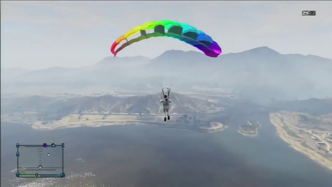 GTA V - La montagne de la mort et la chasse à l'homme Ft KaiVa