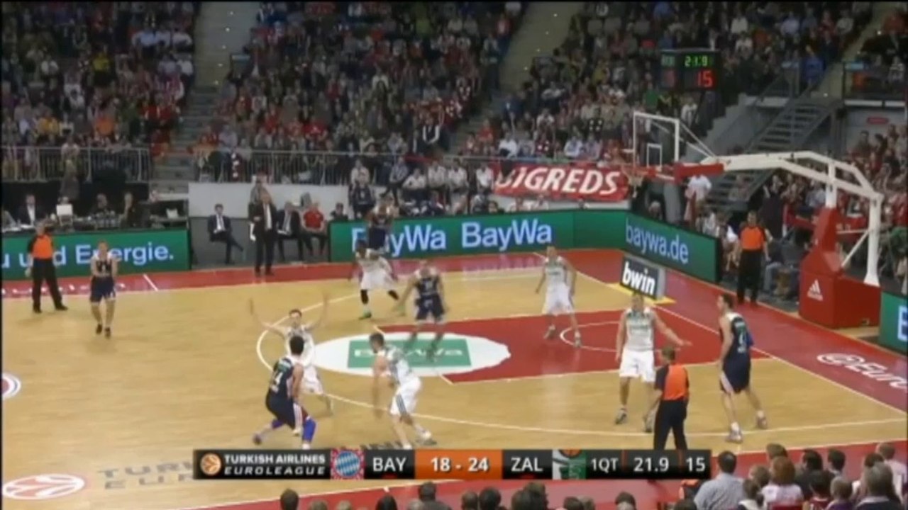 Bryce-taylor-show bei bayern-basketballern