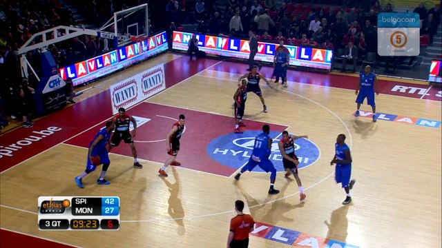 Ethias League // Belgacom Spirou - Belfius Mons-Hainaut (Highlight FR)