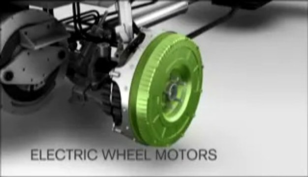Volvo Electric Car ReCharge Concept hybrid In-Wheel Motor EV
