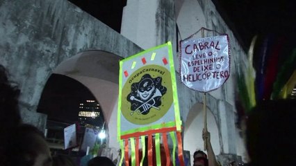 "Mani-fiesta" en Carnaval de Rio