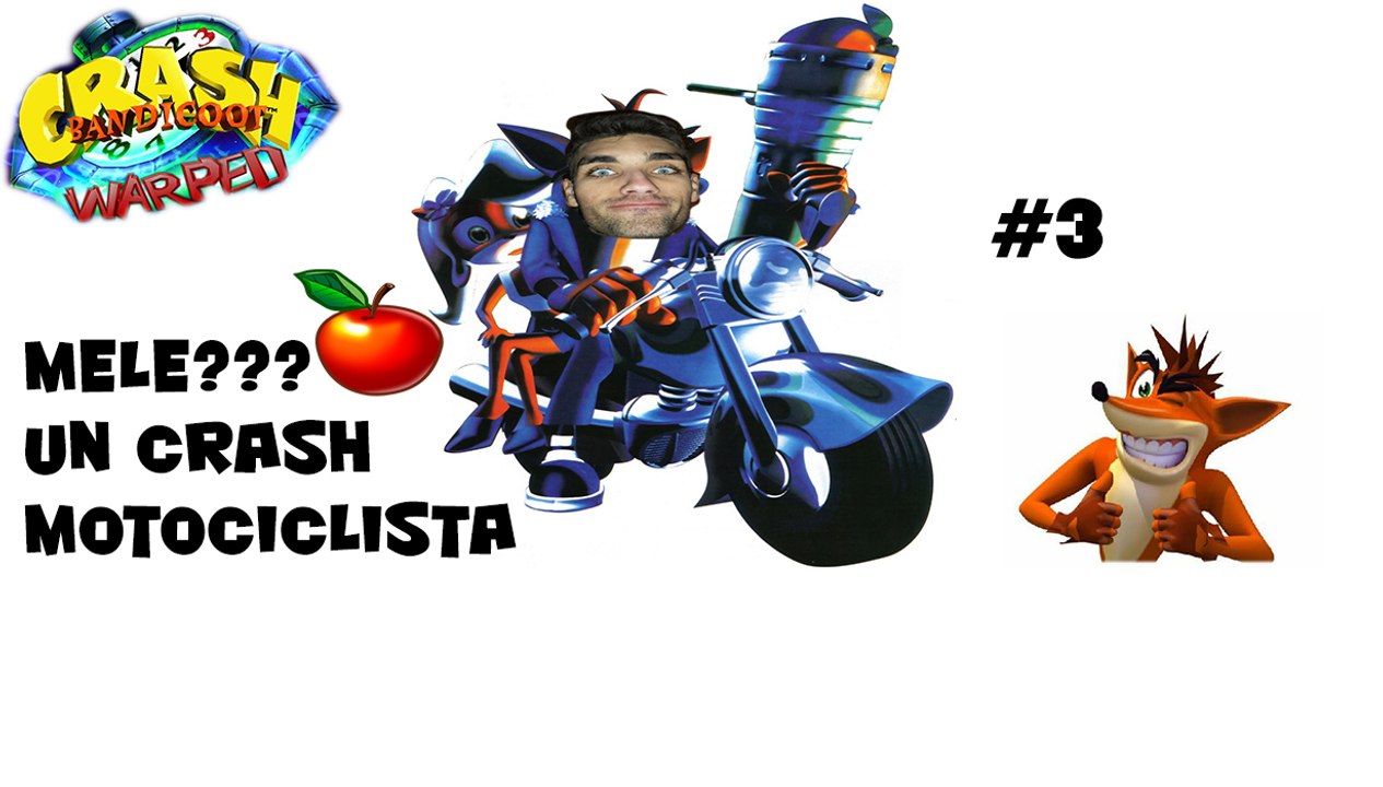 Crash Bandicoot Warped #3 Mele?? Un Crash Motociclista