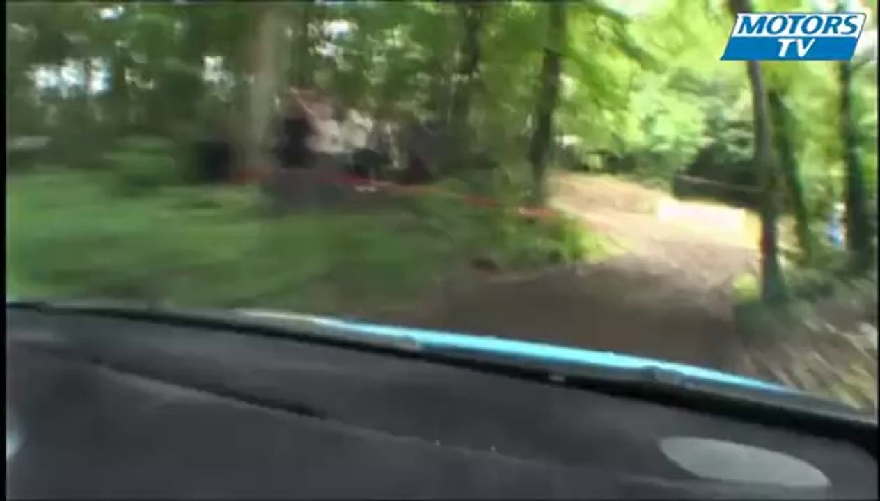 Peugeot onboard camera - 2011 Rally Terre de Langres - Volant 207