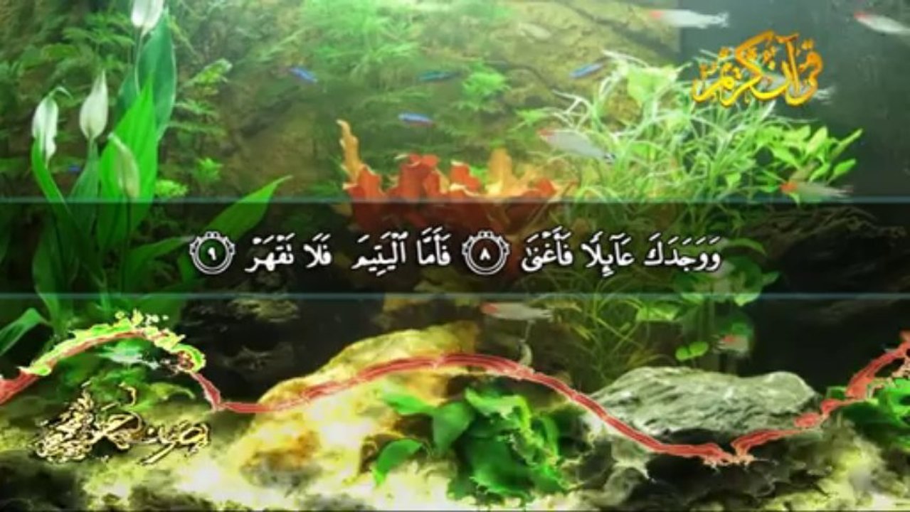 سورة الضــــــحى  بصوت القارئ أحمد العجمـــي