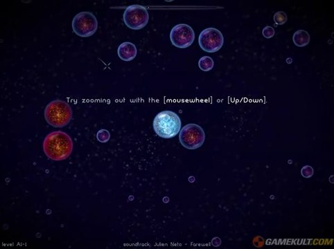 Osmos - Principe de jeu