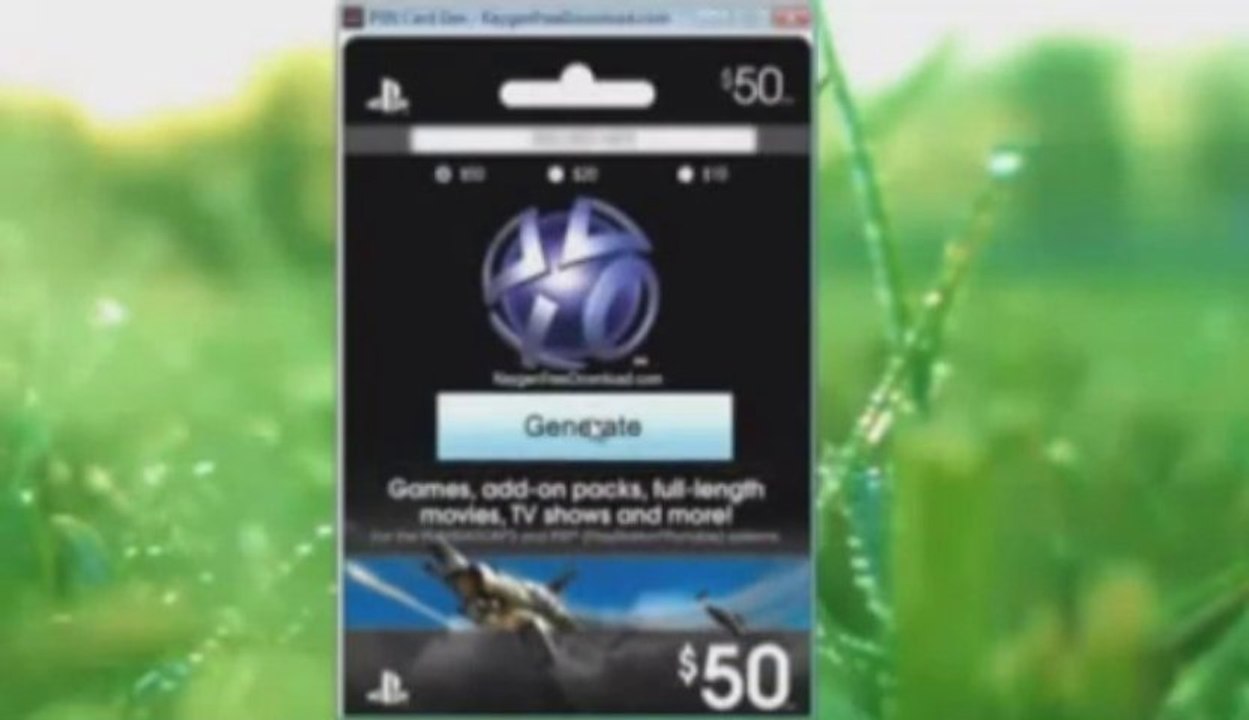 PSN Code Generator Updated] January 2014 free download