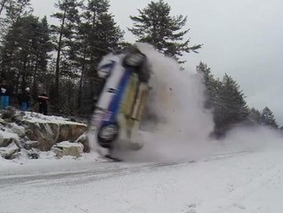 Rally crash by Marius Aasen - Sigdals rally 2014