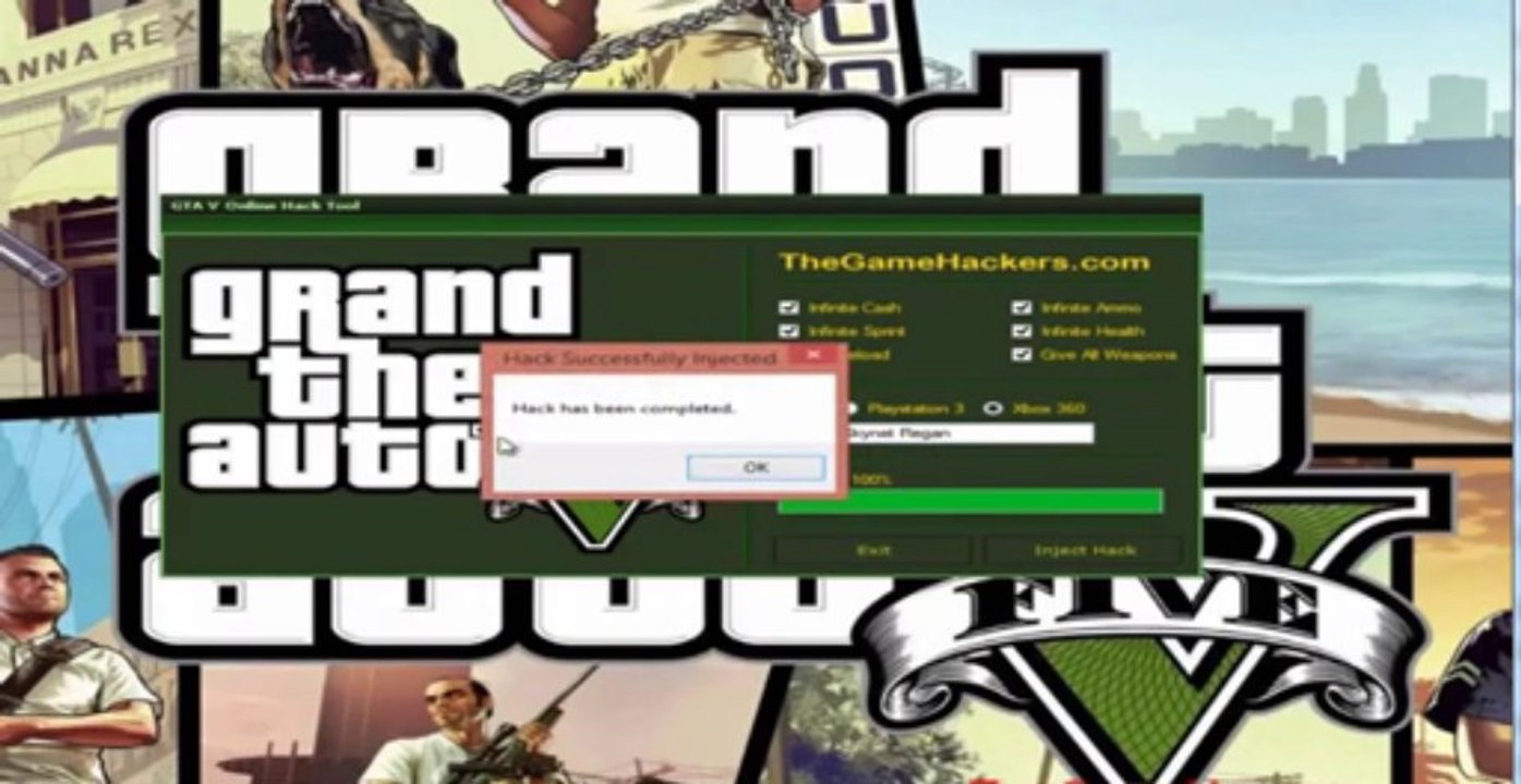 GTA 5 Online Hack - GTA V Money Hack (Xbox PS3)