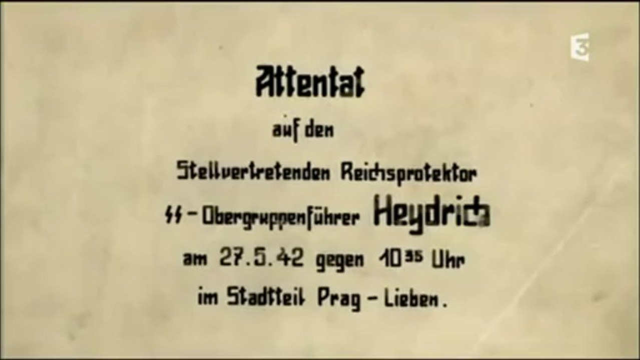 Opération Anthropoïde (2 et fin)