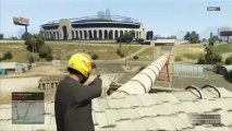 GTA 5 - Glitch , se téléporter depuis une grue ! (FR) [HD]