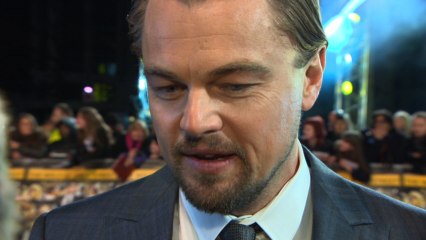 Leonardo DiCaprio, Jonah Hill and Margot Robbie Light Up London