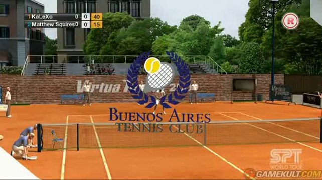 Virtua Tennis 2009 : vidéos du jeu sur PlayStation 3, PC, Xbox 360,  Nintendo Wii et iPhone/iPod Touch - Gamekult