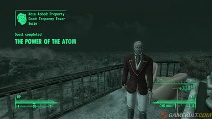 Fallout 3 - Nuage de poussière [SPOILER]