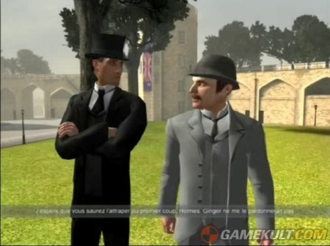 Sherlock Holmes contre Arsène Lupin - Sherlock fait du tricot