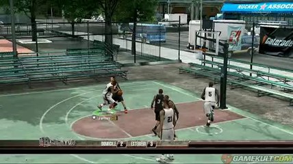 NBA 2K9 - Match en extérieur entre millionnaires